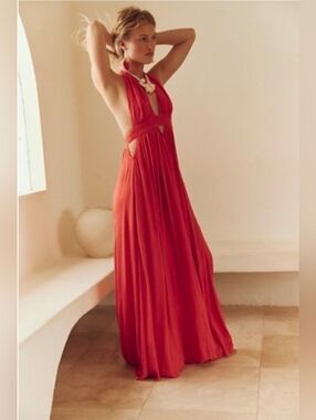 Free People Look Into the Sun Maxi Dress
